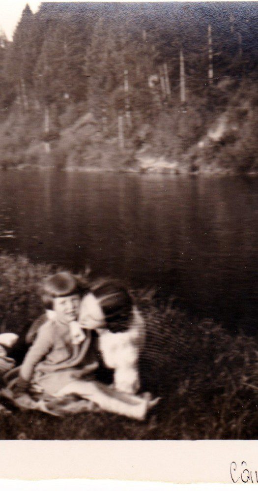 Pe malul Ariesului cu mama (2)