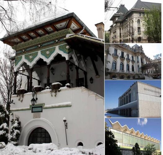 Cartel Exposición Arquitectos Rumanos ICR