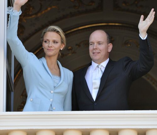 CHARLENE Y ALBERTO YA SON MARIDO Y MUJER